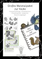 Vorschau - Unterrichtsreihen - Materialpaket Hecke - Deckblatt