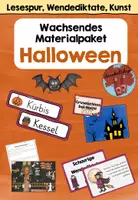 Vorschau - Arbeitsblätter - Halloween - Wachsendes Materialpaket - Deckblatt
