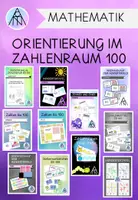 Vorschau - Arbeitsblätter - Materialpaket Orientierung im Zahlenraum bis 100 - Deckblatt