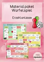 Vorschau - Arbeitsblätter - Materialpaket Würfelspiele - Deckblatt