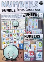 Aperçu - Apprentissages en autonomie - Numbers - Mini English Lesson Bundle - Page de couverture