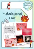 Vorschau - Arbeitsblätter - Materialpaket Feuer ab Klasse 3 - Deckblatt