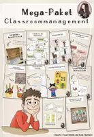 Vorschau - Arbeitsblätter - Classroom Management Grundschule | Mega-Paket Klassenorganisation - Deckblatt