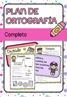 Vista previa - Unidades / Secuencias / Situaciones de Aprendizaje - Plan de ortografía completo - Portada