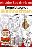 Vorschau - Stundenentwürfe - Komplettpaket - Weihnachten für die 1. und 2. Klasse - Deckblatt