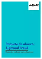 Vista previa - Hojas de trabajo - Paquete de ahorro: Sigmund Freud (hojas de trabajo con soluciones) - Portada
