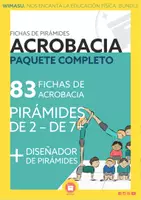 Vista previa - Unidades / Secuencias / Situaciones de Aprendizaje - Acrobacia paquete completo – Fichas de pirámides – Con diseñador de pirámides! - Portada