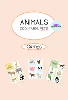 Vorschau - Spiele - Materialpaket Animals Games - Deckblatt