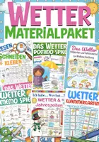Vorschau - Arbeitsblätter - Wetter Materialpaket Deutsch Sachunterricht - Deckblatt