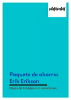 Vista previa - Hojas de trabajo - Paquete de ahorro: Erik Erikson - modelo escalonado de desarrollo psicosocial (hojas de trabajo con soluciones) - Portada