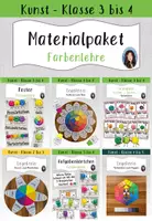 Vorschau - Arbeitsblätter - Materialpaket - Farbenlehre - Deckblatt
