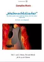 Vorschau - Arbeitsblätter - 3 Weihnachtslieder für bis zu 4 Gitarren - Deckblatt