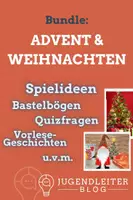 Vorschau - Spiele - Großes Bundle: Weihnachten und Advent mit Kindern feiern - Deckblatt