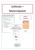 Vorschau - Aufgabenkarten - Leittexte Materialpaket - Deckblatt