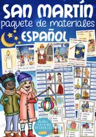 Vista previa - Unidades / Secuencias / Situaciones de Aprendizaje - San Martín paquete de materiales Español (bundle) - Portada