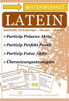 Vorschau - Arbeitsblätter - Latein: Partizipien - Materialpaket - Deckblatt