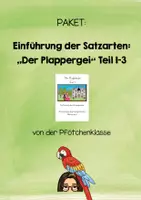 Vorschau - Arbeitsblätter - Paket: Einführung der Satzarten "Der Plappergei" - Deckblatt