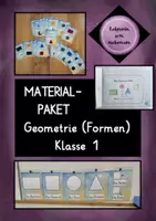 Vorschau - Arbeitsblätter - Materialpaket Geometrie (Formen) Klasse 1 - Deckblatt
