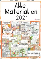 Vorschau - Unterrichtsreihen - Sparpaket - Alle Materialien von FreuleinBerg - 2021 (über 6500 Seiten) - Deckblatt