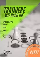 Vorschau - Spiele - Materialpaket Spiel dich fit Kl. 5-12 Das Fitness-Brettspiel - Deckblatt