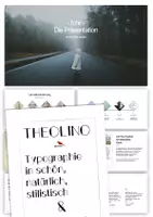 Vorschau - Stundenentwürfe - Präsentationsvorlage im Unterrichtsformat für Keynote (macOS) mit typographisch schöner Schriftart "Theolino" - Deckblatt