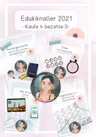 Vorschau - Stationenlernen - #Edukiknaller2021 Materialpaket- kaufe 4 zahle 3 - Deckblatt