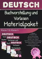 Vorschau - Unterrichtsreihen - Deutsch: Materialpaket: Buchvorstellung und Vorlesen - Deckblatt
