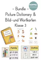 Vorschau - Arbeitsblätter - Mega-Bundle "Picture Dictionary & Bild-und Wortkarten Klasse 3" - Deckblatt