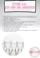 Vorschau - Unterrichtsreihen - Ethik 5,6,7: Kombi- Ich und Andere - Deckblatt