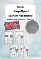 Vorschau - Experimente - Komplettpaket Classroom Management - Klassenführung/Klassenleitung im englischsprachigen/bilingualen/immersiven Unterricht - Deckblatt