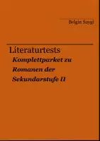 Vorschau - Arbeitsblätter - wachsendes Materialparket Literaturtests zu Romanen der Sekundarstufe II - Deckblatt