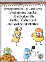 Vorschau - Arbeitsblätter - Wachsendes Jahreszeiten-Bundle für den Anfangsunterricht - Deckblatt