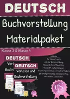 Vorschau - Unterrichtsreihen - Deutsch: Buchvorstellung Klasse 3 und Klasse 4 Paket - Deckblatt