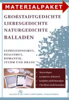 Vorschau - Arbeitsblätter - Lyrik: Textvorlagen und Analyse - Materialpaket - Deckblatt