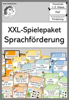 Vorschau - Spiele - XXL-Materialpaket Spiele zur Sprachförderung (DaZ/DaF) - Deckblatt