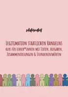 Vorschau - Stundenentwürfe - Sparpaket: Legitimation staatlichen Handelns - Arbeitsblätter mit Videos, Stundenentwürfe & Stationenlernen - Deckblatt