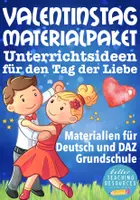 Vorschau - Stundenentwürfe - Valentinstag Materialpaket Deutsch / DAZ - Deckblatt