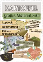 Vorschau - Stundenentwürfe - KARTOFFEL Großes Materialpaket - komplette Unterrichtseinheit - Deckblatt
