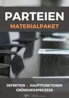 Vorschau - Unterrichtsreihen - Parteien - Materialpaket (Was? Wozu? Wie?) #demokratiestärken - Deckblatt