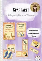 Vorschau - Arbeitsblätter - SPARPAKET: Körperteile von Tieren (DaZ geeignet) - Deckblatt