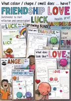 Aperçu - Feuilles d'exercices - What does ... feel / smell / sound like? - SKETCHNOTES BUNDLE - Page de couverture