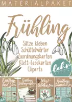 Vorschau - Arbeitsblätter - Frühlingspaket für den Deutschunterricht in der 1.Klasse bis 2.Klasse - Deckblatt