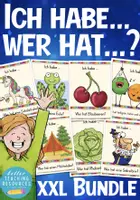 Vista previa - Unidades / Secuencias / Situaciones de Aprendizaje - Deutsch / Alemán XXL bundle Spiele "Ich habe, wer hat?" - Portada