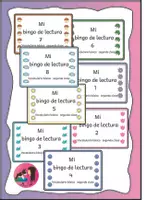 Vista previa - Unidades / Secuencias / Situaciones de Aprendizaje - Bingos de lectura de vocabulario básico para segundo grado. - Portada