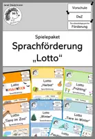 Vorschau - Spiele - Spielepaket zur Sprachförderung: "Lotto-Spiele" (DaZ/DaF) - Deckblatt