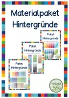 Vorschau - Mal- und Bastelvorlagen - Hintergründe zur kommerziellen Nutzung - Deckblatt