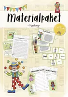 Vorschau - Arbeitsblätter - Materialpaket "Fasching" - Deckblatt