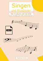 Vorschau - Arbeitsblätter - Der Kuckuck und der Esel - Einsatz von Orff beim Singen und Musizieren - Deckblatt