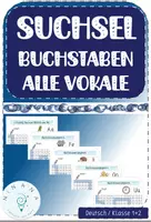 Vista previa - Unidades / Secuencias / Situaciones de Aprendizaje - PAQUETE - SUCHSEL / Labyrinth - alle Vokale - Alemàn / Deutsch - Portada