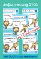 Vorschau - Unterrichtsreihen - Syntaxbasierte Großschreibung für alle - Gesamtpaket (Module 21-25) - Deckblatt